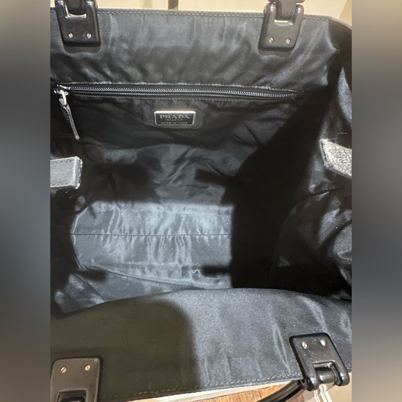 Prada Tessuto Plex Forrest Green Tote - Picture 3 of 13